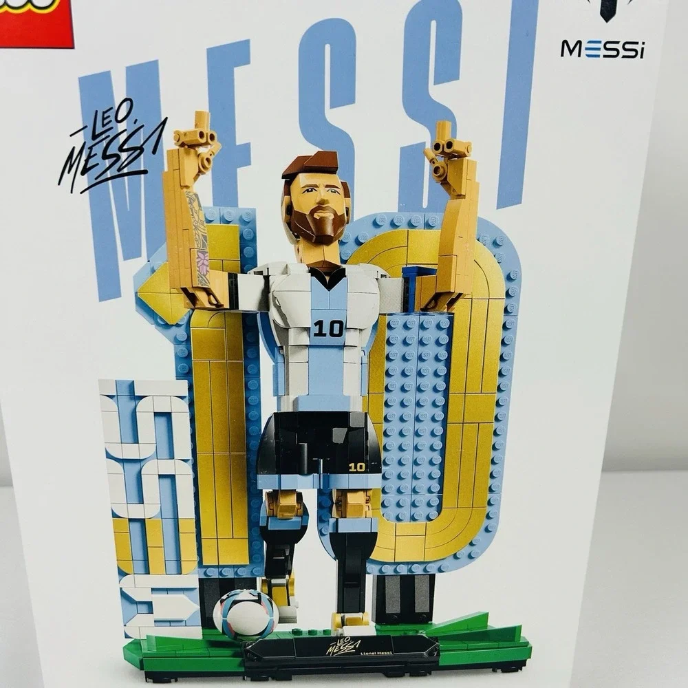 Lionel Messi Soccer Legend Lego 958pc Argentina World Cup Soccer Football - Picture 3 of 12